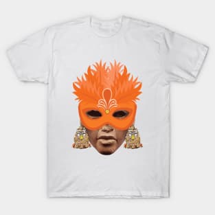 Ancient Egyptian Queen with Mask T-Shirt